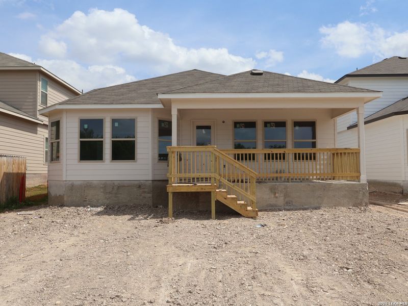 Exterior details and patio area of a home in Agave, San Antonio (Image 3). Exterior details and patio area of a home in Agave, San Antonio (Image 3).