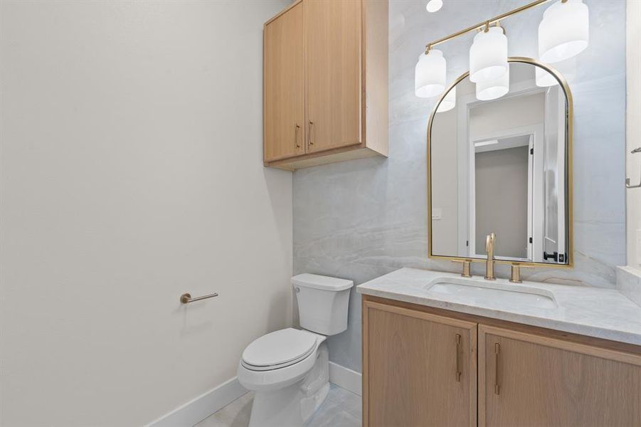 Furnished interior view inside a new home in , Godley (Image 13).