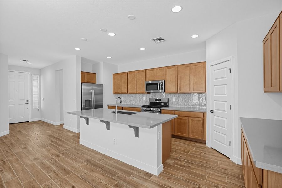 Furnished interior view inside a new home in Rancho Mercado, Surprise (Image 8).
