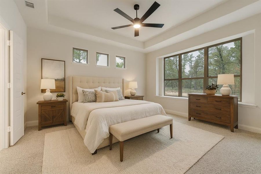 Furnished interior view inside a new home in , Boyd (Image 8).