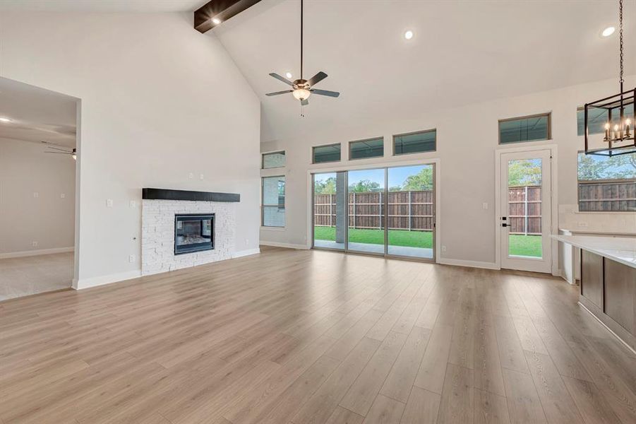 Spacious, unfurnished interior of a new home in Northshore at Lakewood Village - Garden Series, Lakewood Village (Image 16). Spacious, unfurnished interior of a new home in Northshore at Lakewood Village - Garden Series, Lakewood Village (Image 16).
