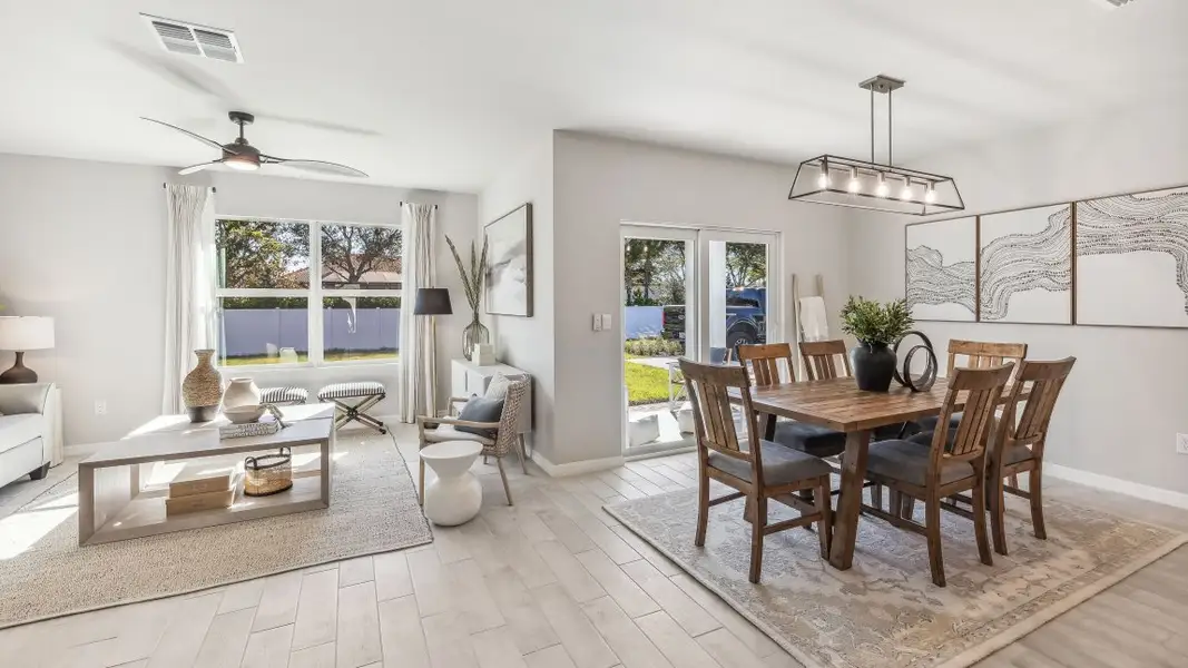 Furnished interior view inside a new home in Lehigh Acres Spot Lots, Lehigh Acres (Image 4).
