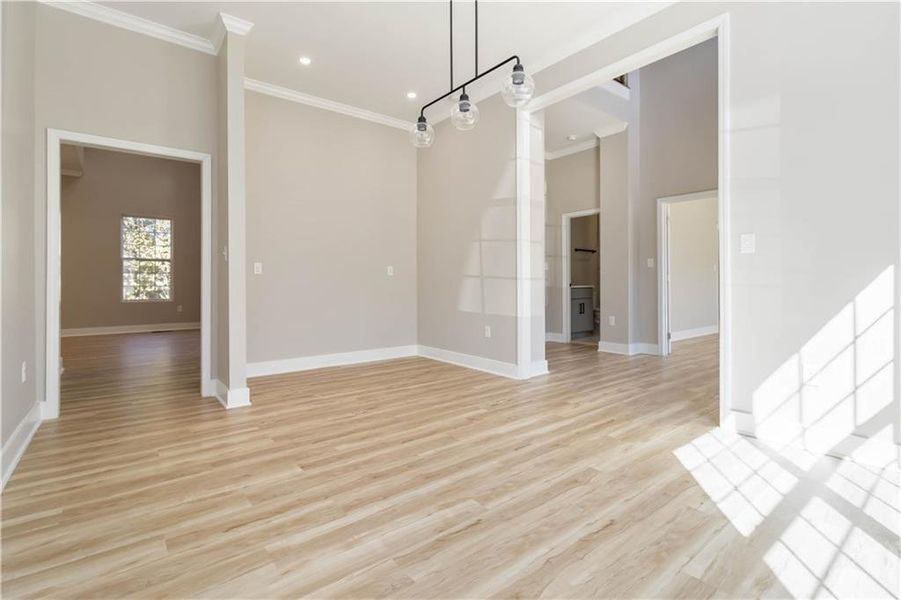 Spacious, unfurnished interior of a new home in , Atlanta (Image 52).