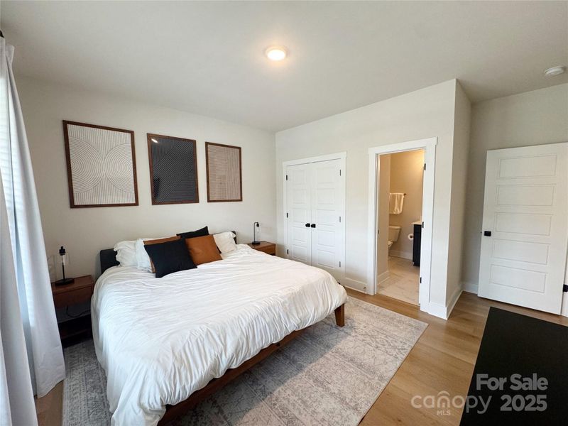 Furnished interior view inside a new home in Enclave at Caldwell, Charlotte (Image 31).