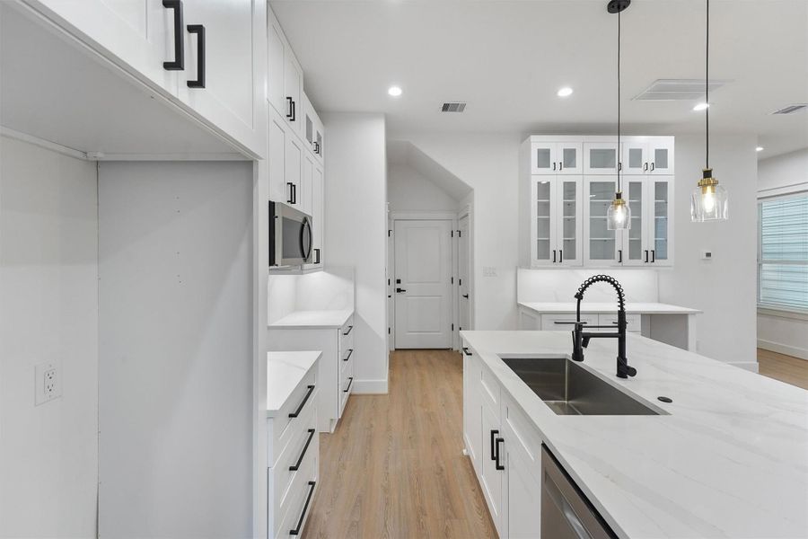 Furnished interior view inside a new home in , Houston (Image 10). Furnished interior view inside a new home in , Houston (Image 10).