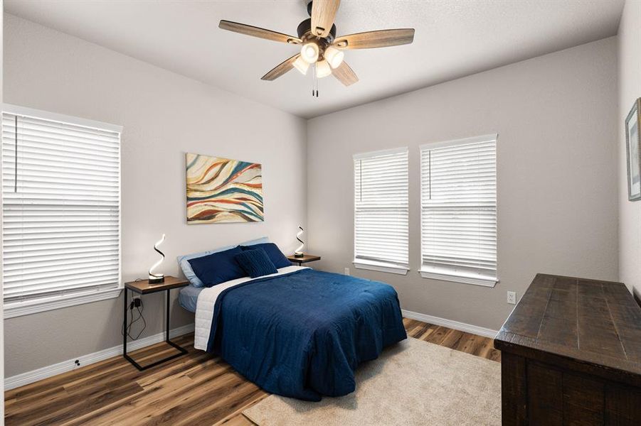 Furnished interior view inside a new home in , Sunset (Image 29).