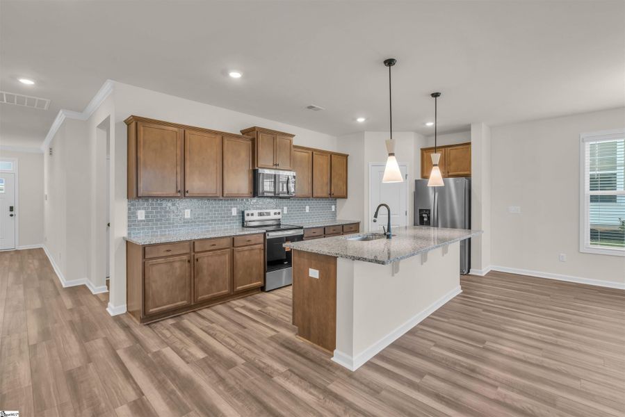 Furnished interior view inside a new home in Halton Oaks, Spartanburg (Image 6).