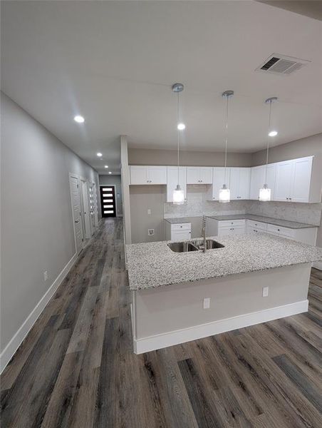 Furnished interior view inside a new home in , Dallas (Image 3).