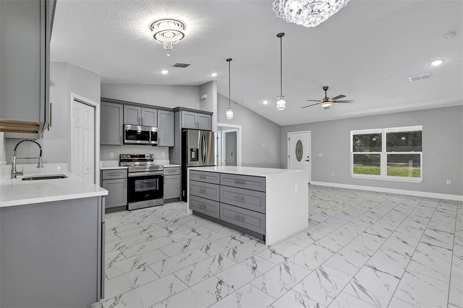 Furnished interior view inside a new home in , Belleview (Image 5). Furnished interior view inside a new home in , Belleview (Image 5).