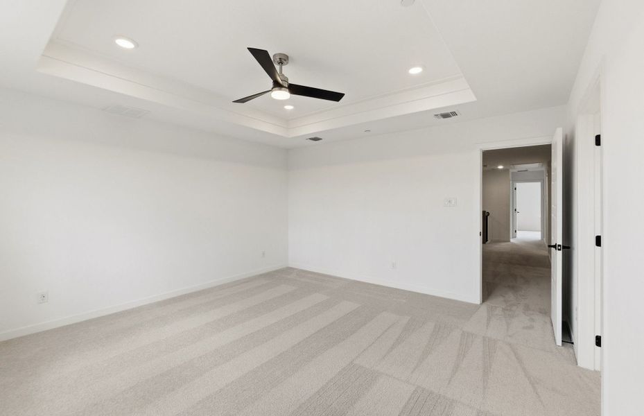 Spacious, unfurnished interior of a new home in Monarch on Main, Round Rock (Image 39).