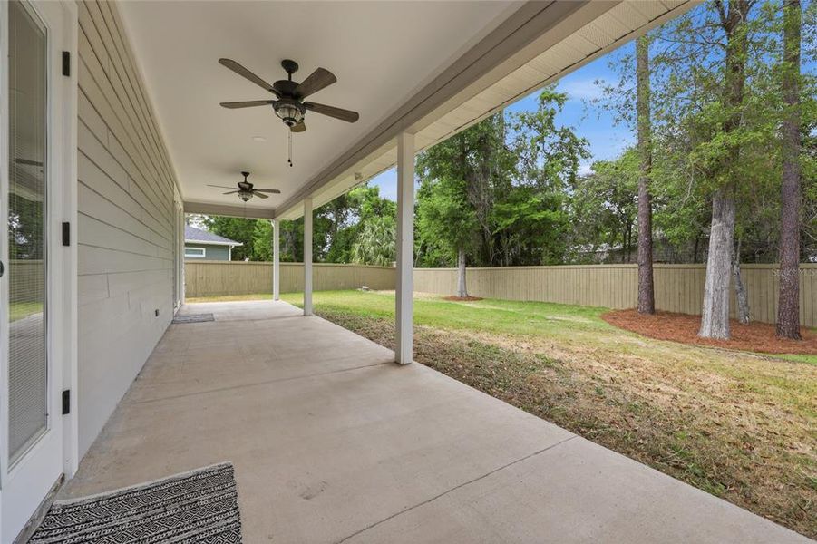 Exterior details and patio area of a home in , Gainesville (Image 31).