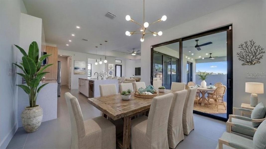 Furnished interior view inside a new home in , Lehigh Acres (Image 6). Furnished interior view inside a new home in , Lehigh Acres (Image 6).