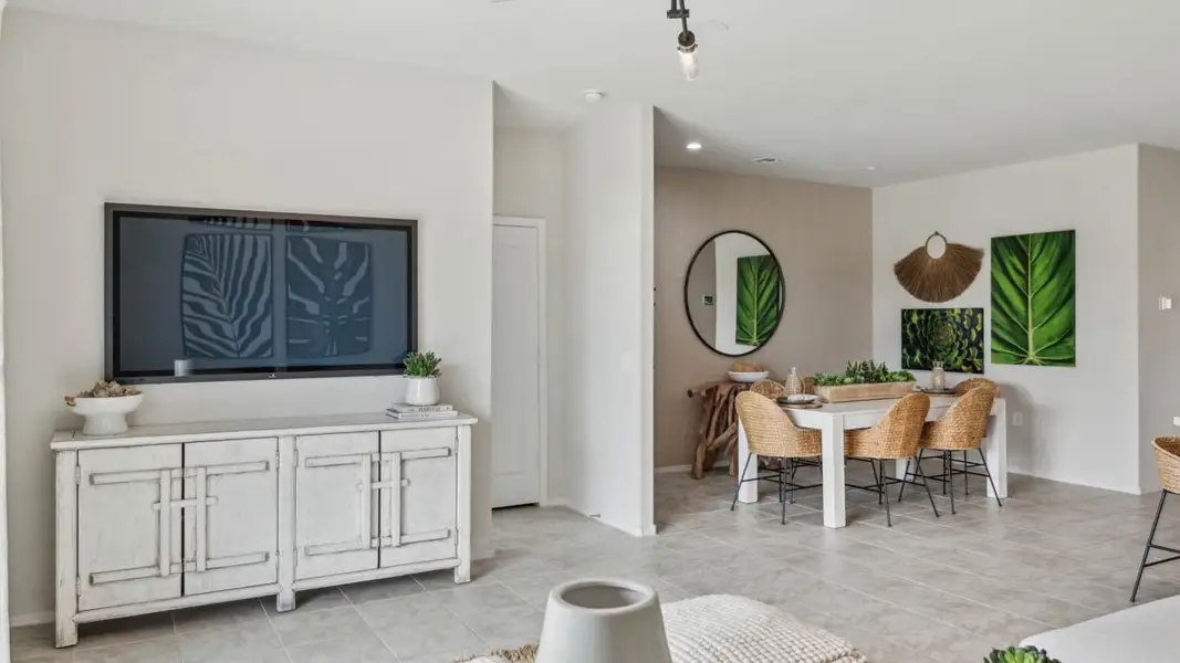 Furnished interior view inside a new home in Heartland Ranch, Coolidge (Image 7).