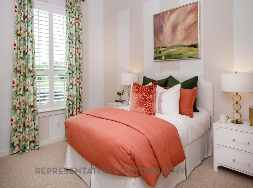 Furnished interior view inside a new home in Broken Oak, Georgetown (Image 36). Furnished interior view inside a new home in Broken Oak, Georgetown (Image 36).