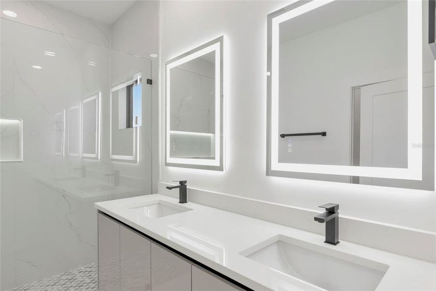 Furnished interior view inside a new home in , North Port (Image 14). Furnished interior view inside a new home in , North Port (Image 14).