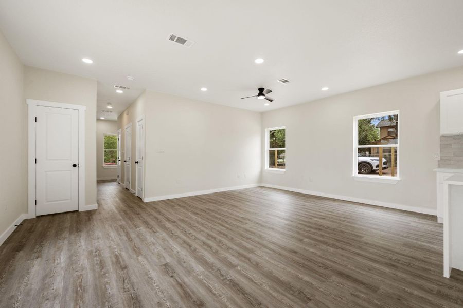 Spacious, unfurnished interior of a new home in , Kingsland (Image 13). Spacious, unfurnished interior of a new home in , Kingsland (Image 13).