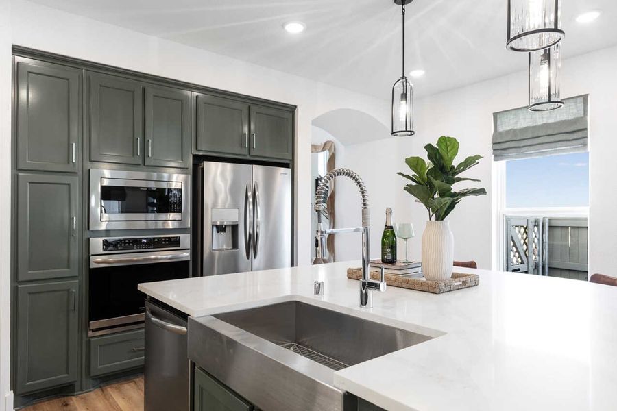 Representative Kitchen - some options shown Representative Kitchen - some options shown