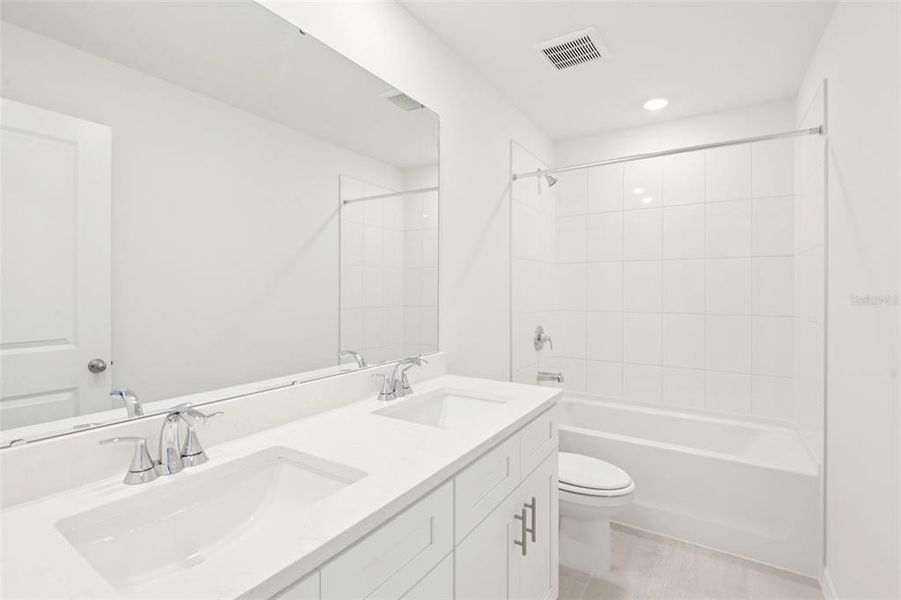 Furnished interior view inside a new home in Hilltop Vistas, Dade City (Image 12).