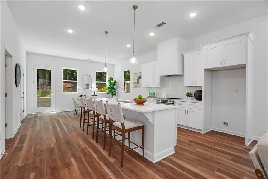 Furnished interior view inside a new home in , Scottdale (Image 10).