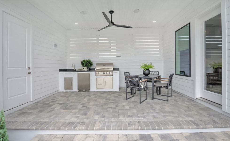 Furnished interior view inside a new home in Oakmont, Gainesville (Image 3). Furnished interior view inside a new home in Oakmont, Gainesville (Image 3).