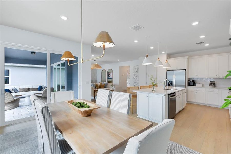 Furnished interior view inside a new home in Willow Ridge, Montverde (Image 13).