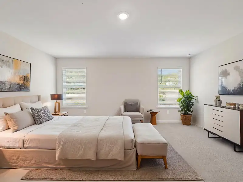Furnished interior view inside a new home in Brooks Lake, Loganville (Image 6).