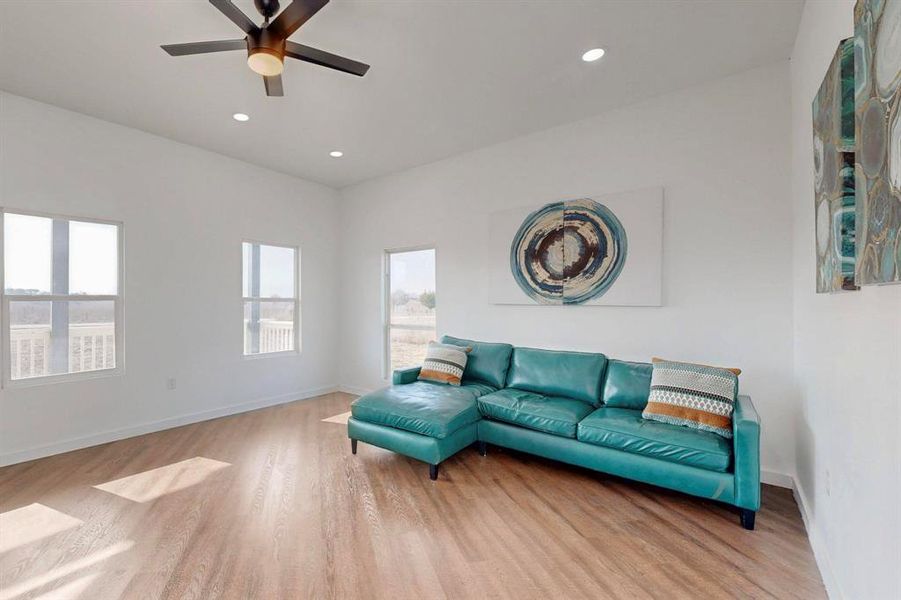 Furnished interior view inside a new home in , Abbott (Image 15). Furnished interior view inside a new home in , Abbott (Image 15).