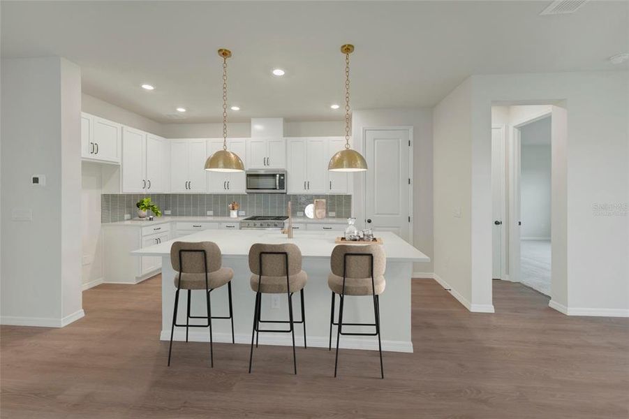 Furnished interior view inside a new home in Waterset Tradition Series, Apollo Beach (Image 10).