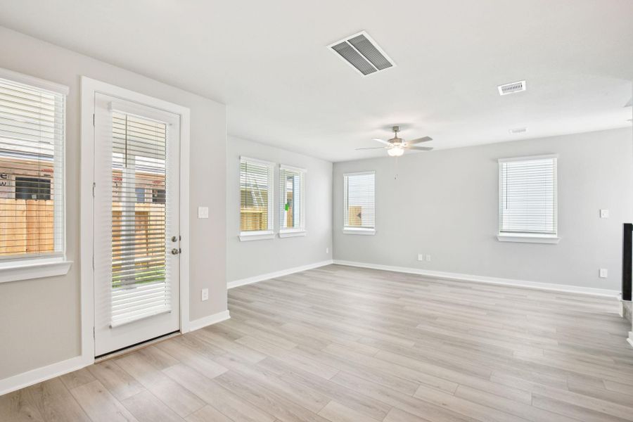 Photo is not of the actual home, but is an inspirational photo of builder’s model home and may depict options, furnishings, and/or decorator features that are not included