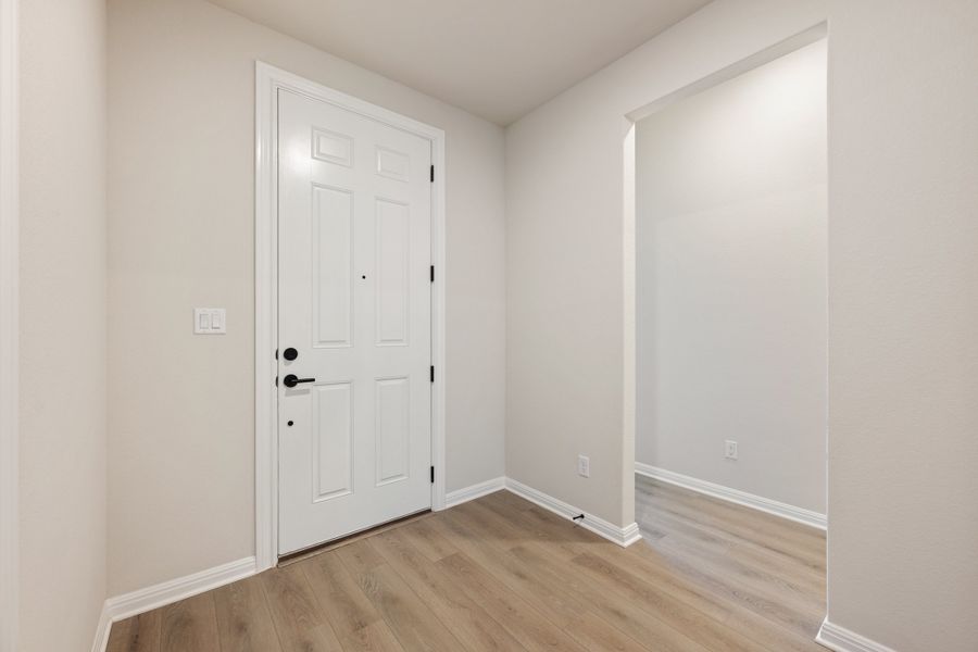 Representative unfurnished interior of a home built from the Carolina by Ashton Woods in The Estates at La Cima, San Marcos (Image 42). Representative unfurnished interior of a home built from the Carolina by Ashton Woods in The Estates at La Cima, San Marcos (Image 42).
