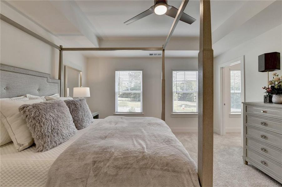 Furnished interior view inside a new home in Tribute, Hoschton (Image 58). Furnished interior view inside a new home in Tribute, Hoschton (Image 58).
