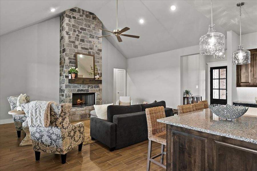 Furnished interior view inside a new home in Brock Heights, Brock (Image 12).