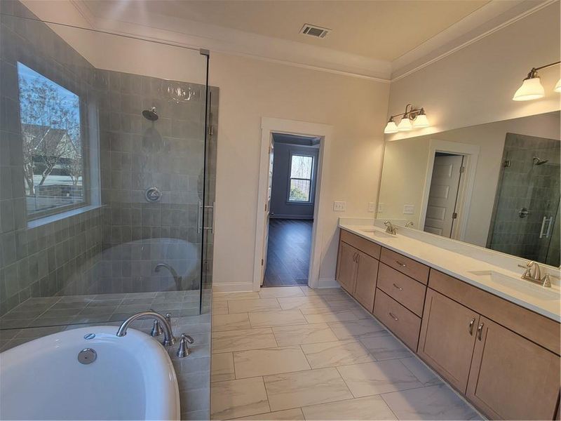 Furnished interior view inside a new home in , Jefferson (Image 8).