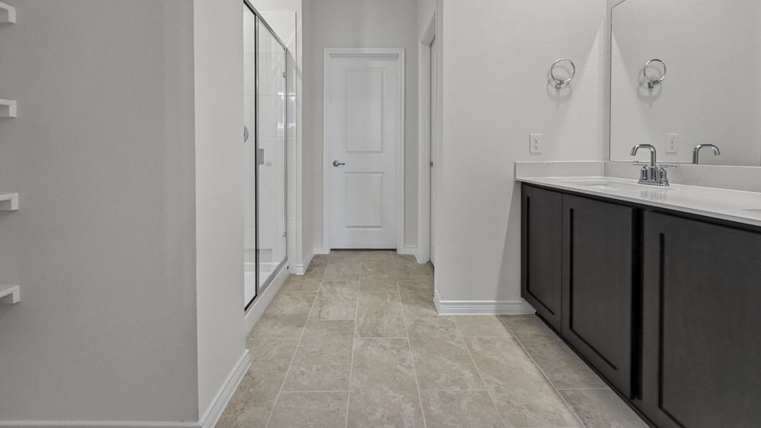 Furnished interior view inside a new home in Silverado, Aubrey (Image 4).