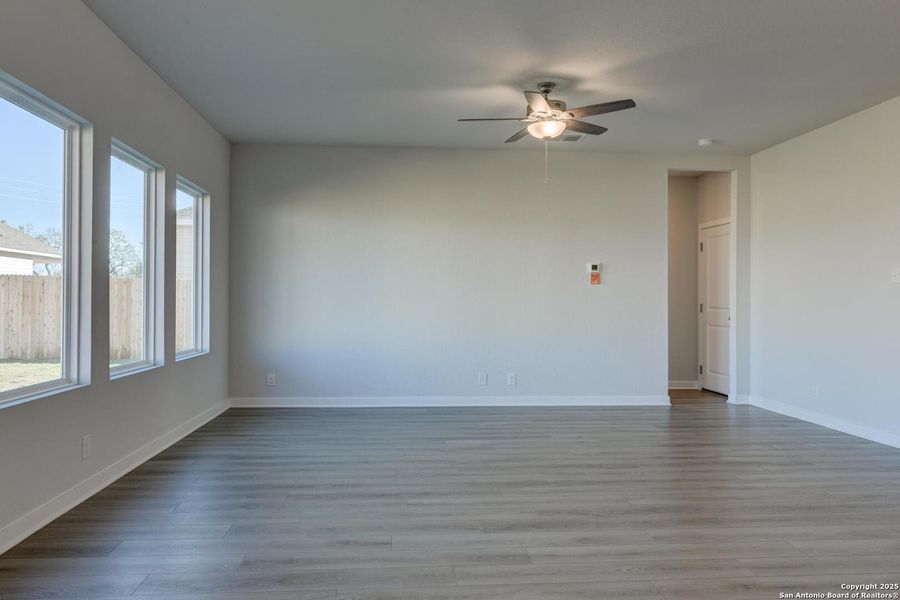 Spacious, unfurnished interior of a new home in The Preserve at the Wilder, Adkins (Image 35).