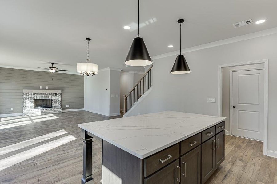 Furnished interior view inside a new home in , Jefferson (Image 12).