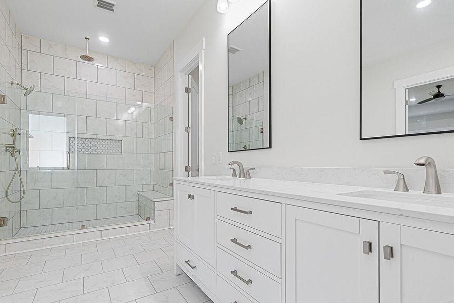 Furnished interior view inside a new home in , Manning (Image 7).