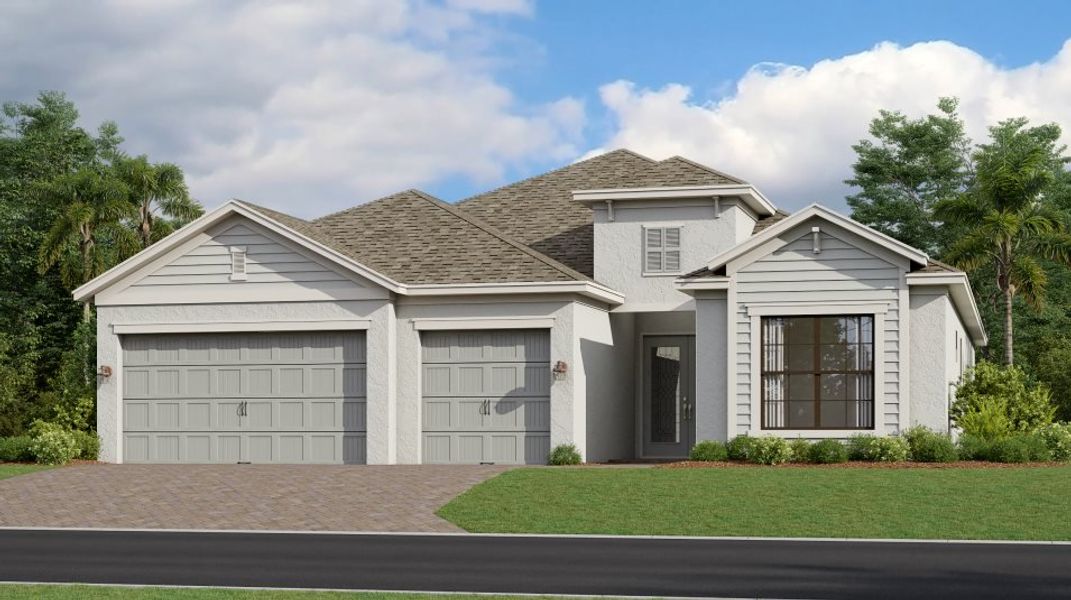 A traditional-inspired exterior