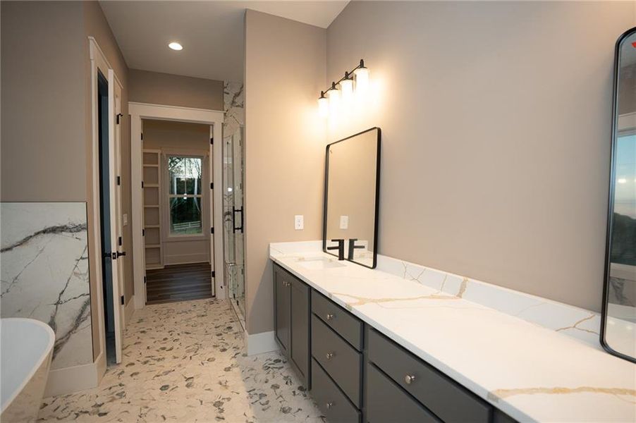 Furnished interior view inside a new home in , Cumming (Image 12).