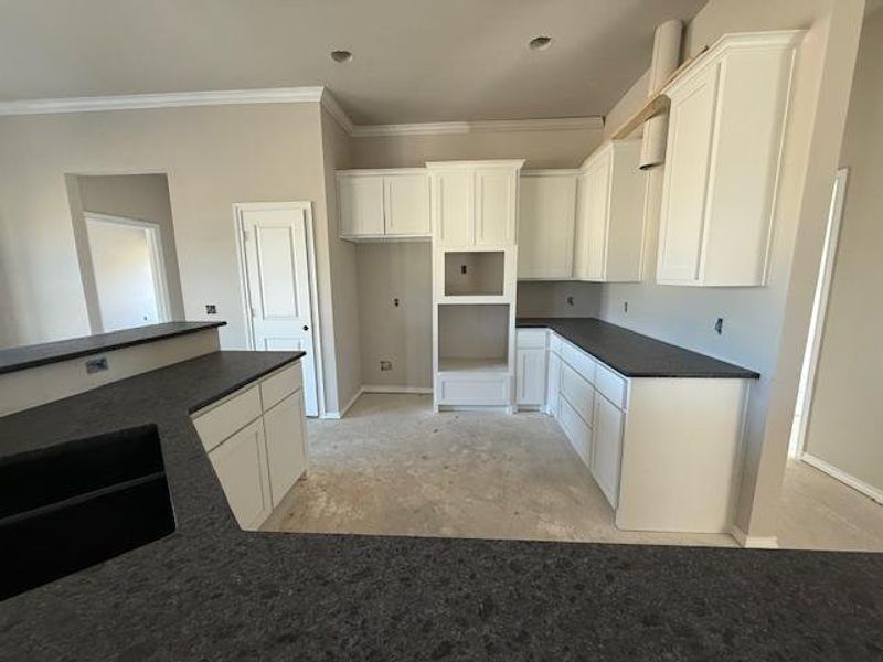 Furnished interior view inside a new home in , Muenster (Image 4).