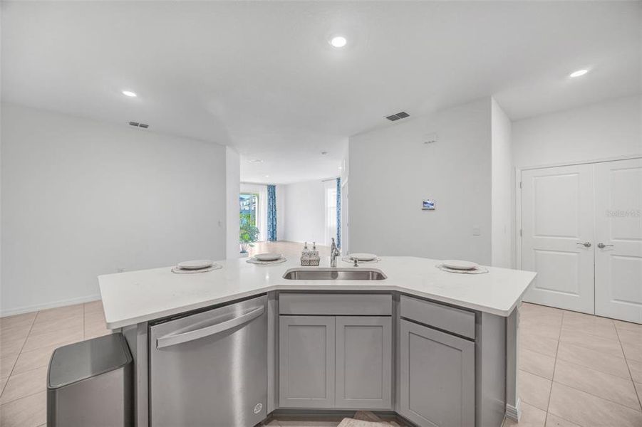 Furnished interior view inside a new home in Woodcreek, Wesley Chapel (Image 26).