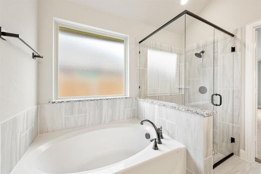 Furnished interior view inside a new home in The Oaks, Red Oak (Image 13). Furnished interior view inside a new home in The Oaks, Red Oak (Image 13).