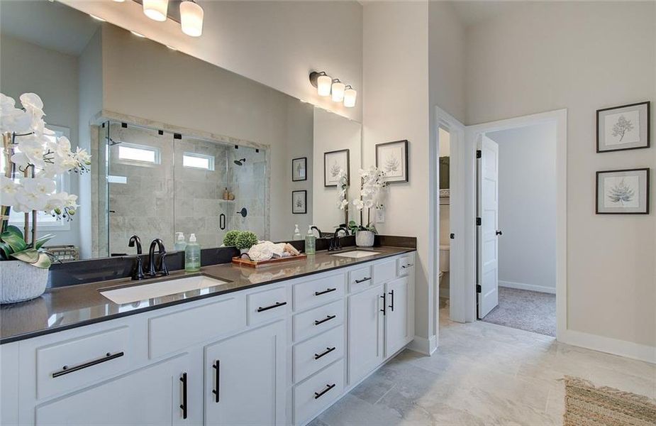 Furnished interior view inside a new home in Pinecrest Ridge, Dacula (Image 14). Furnished interior view inside a new home in Pinecrest Ridge, Dacula (Image 14).