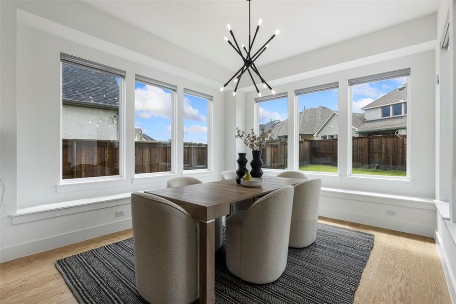 Furnished interior view inside a new home in , Prosper (Image 6). Furnished interior view inside a new home in , Prosper (Image 6).