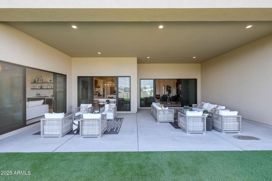 Model Home DC (7) Covered Patio