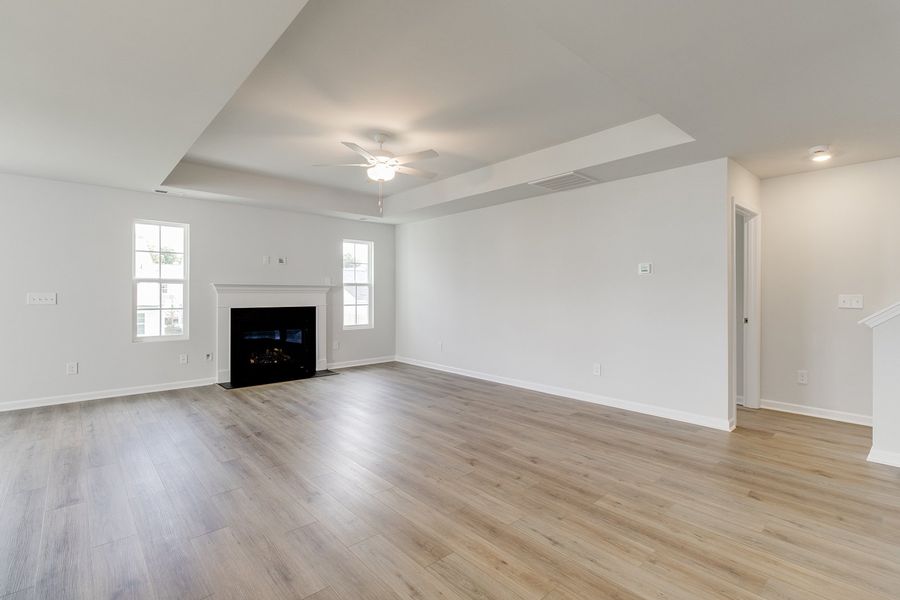 Spacious, unfurnished interior of a new home in Winston Point, Gilbert (Image 14). Spacious, unfurnished interior of a new home in Winston Point, Gilbert (Image 14).