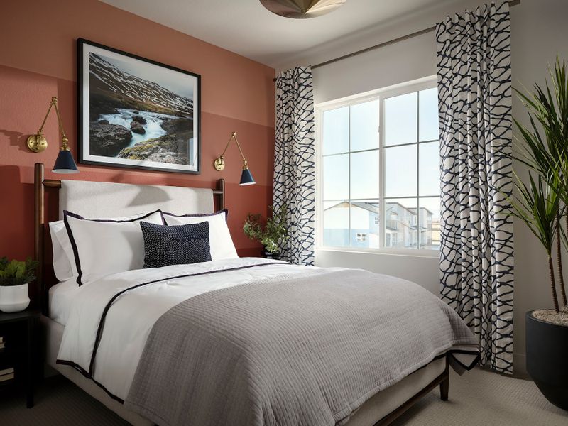 Representative furnished interior of a home built from the 2803 by Tri Pointe Homes in Painted Prairie, Aurora (Image 8).