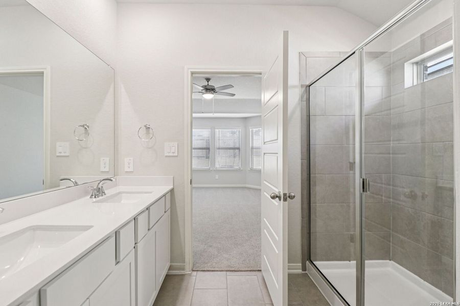 Furnished interior view inside a new home in Arcadia Ridge - Classic Series, San Antonio (Image 10).