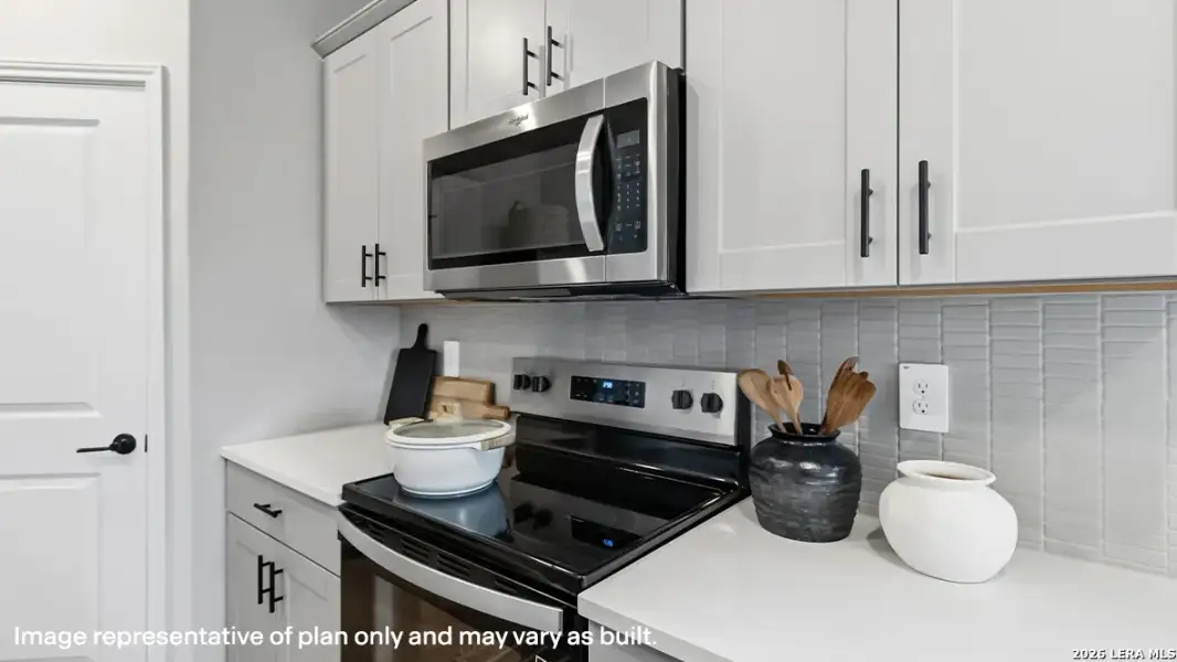 Furnished interior view inside a new home in Riverstone at Westpointe, San Antonio (Image 25).