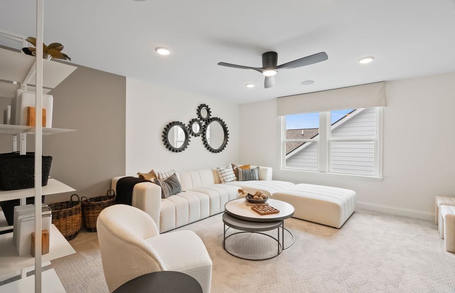 Furnished interior view inside a new home in Del Webb Southern Harmony, Murfreesboro (Image 25).